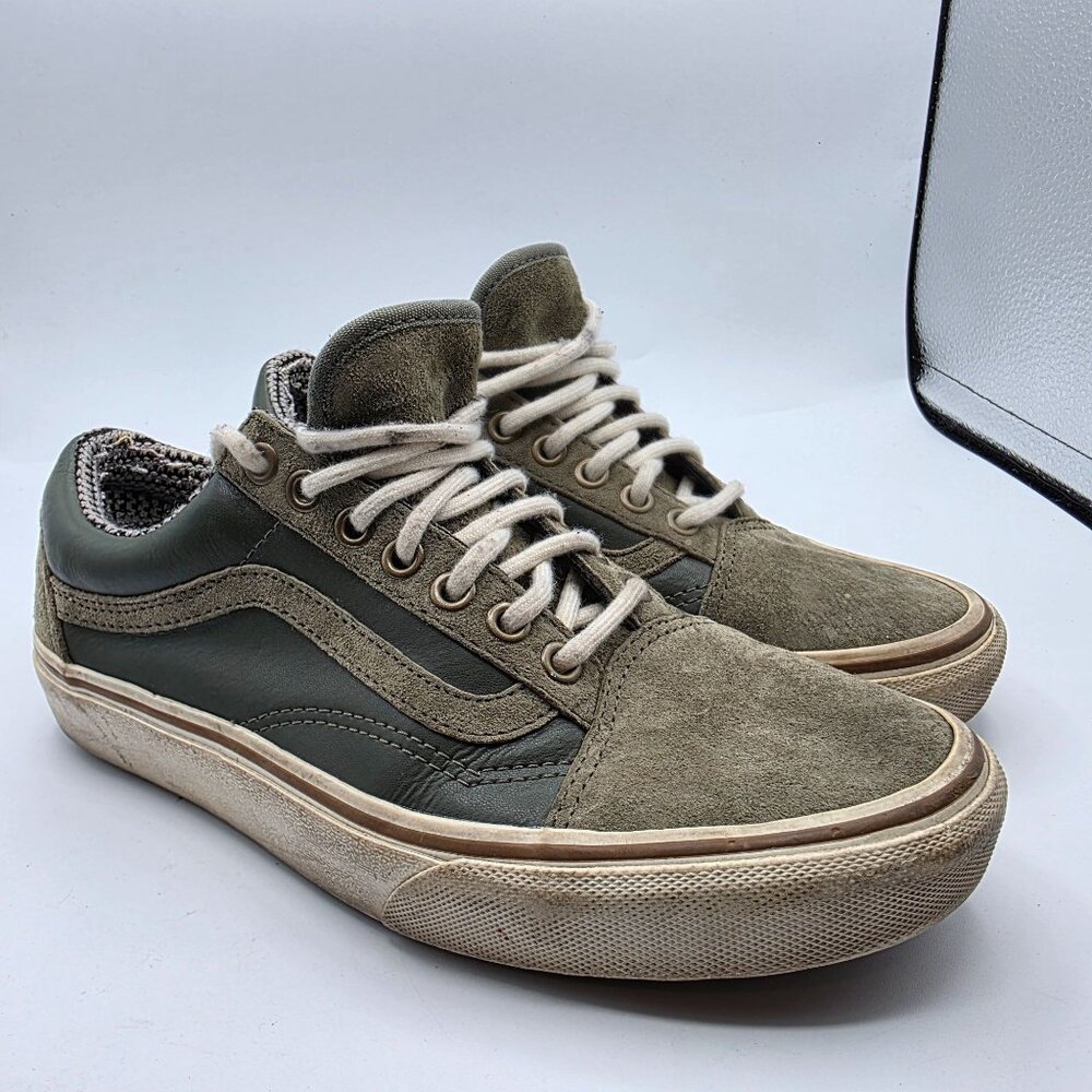 Vans Old Skool MTE Grape Leaf Womens Size 8 Green Shoes Camping Hiking Outdoors